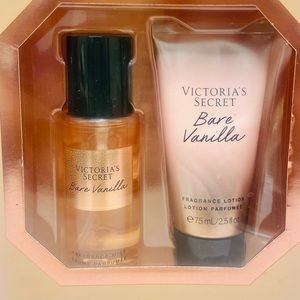Victoria’s Secret “Bare Vanilla” gift set 2.5fl oz